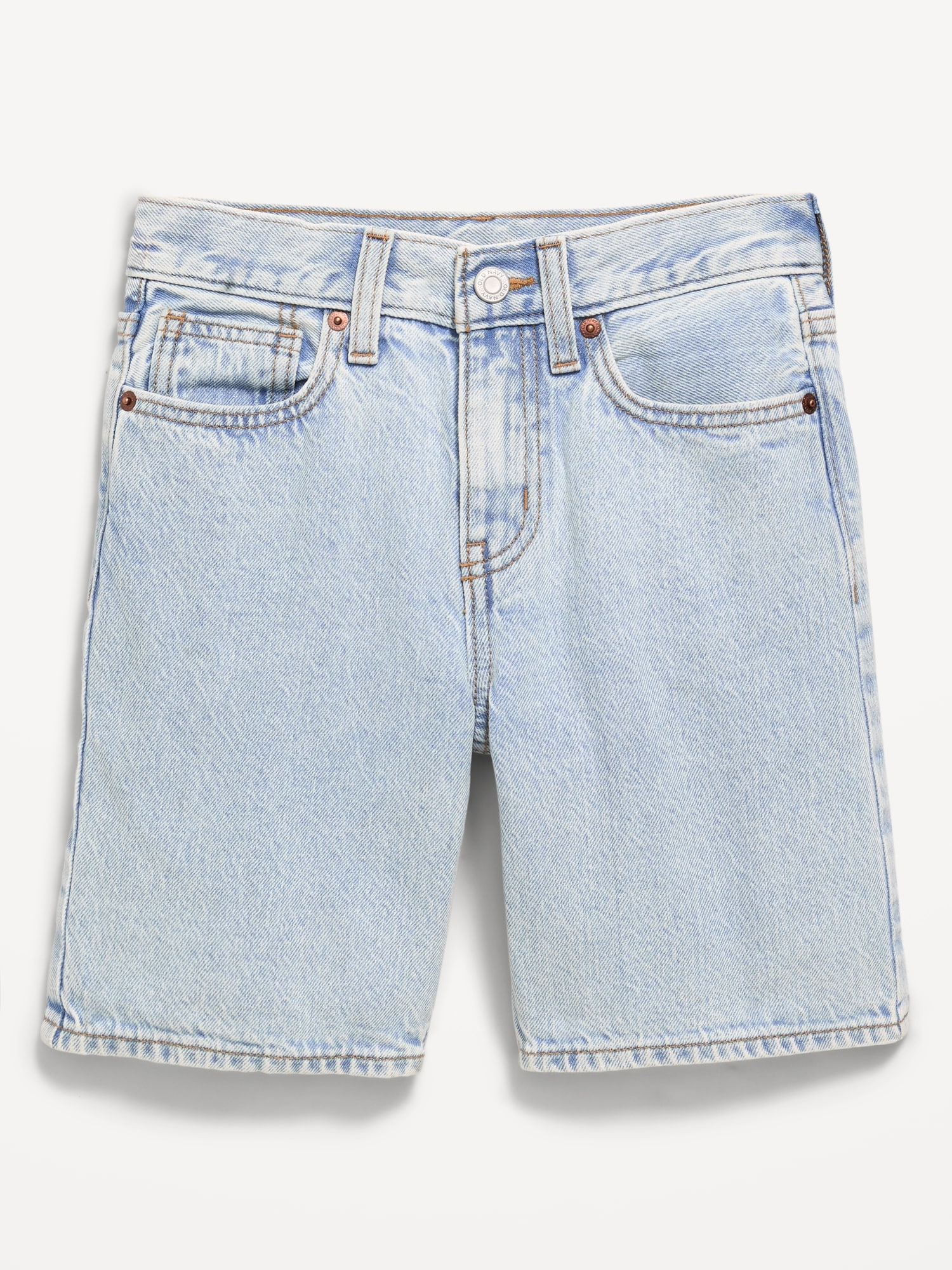 Knee Length Baggy Jean Shorts for Boys