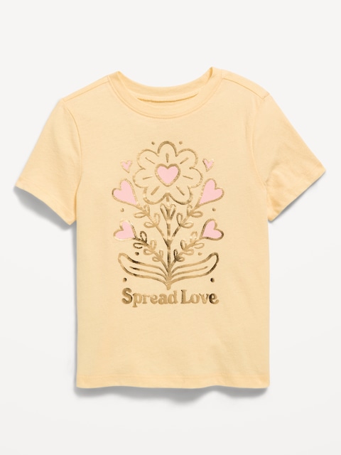 Short-Sleeve Graphic T-Shirt for Toddler Girls
