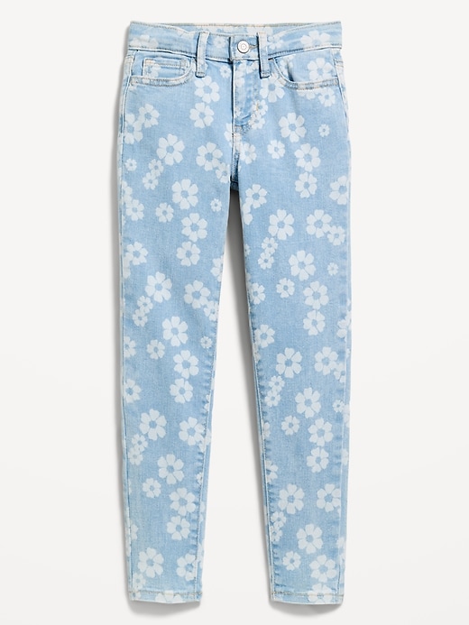 Image number 1 showing, High-Waisted Rockstar 360° Stretch Jeggings for Girls