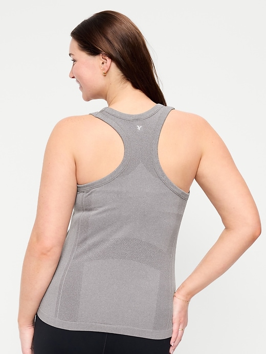 Image number 4 showing, Seamless Fitted Ribbed Tank