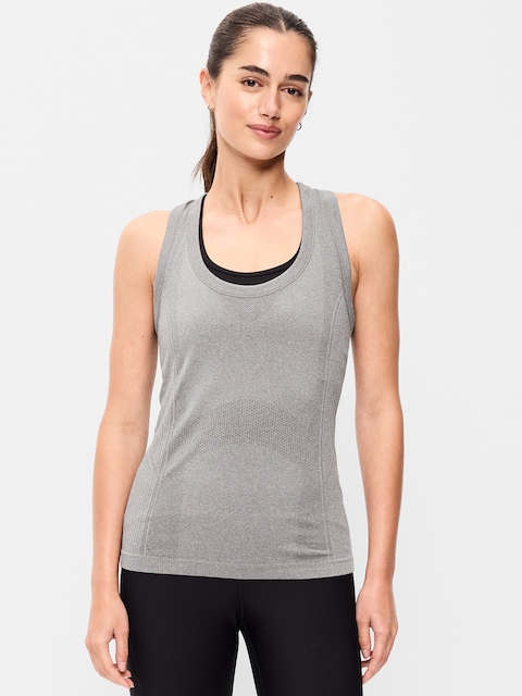 Seamless Fitted Ribbed Tank
