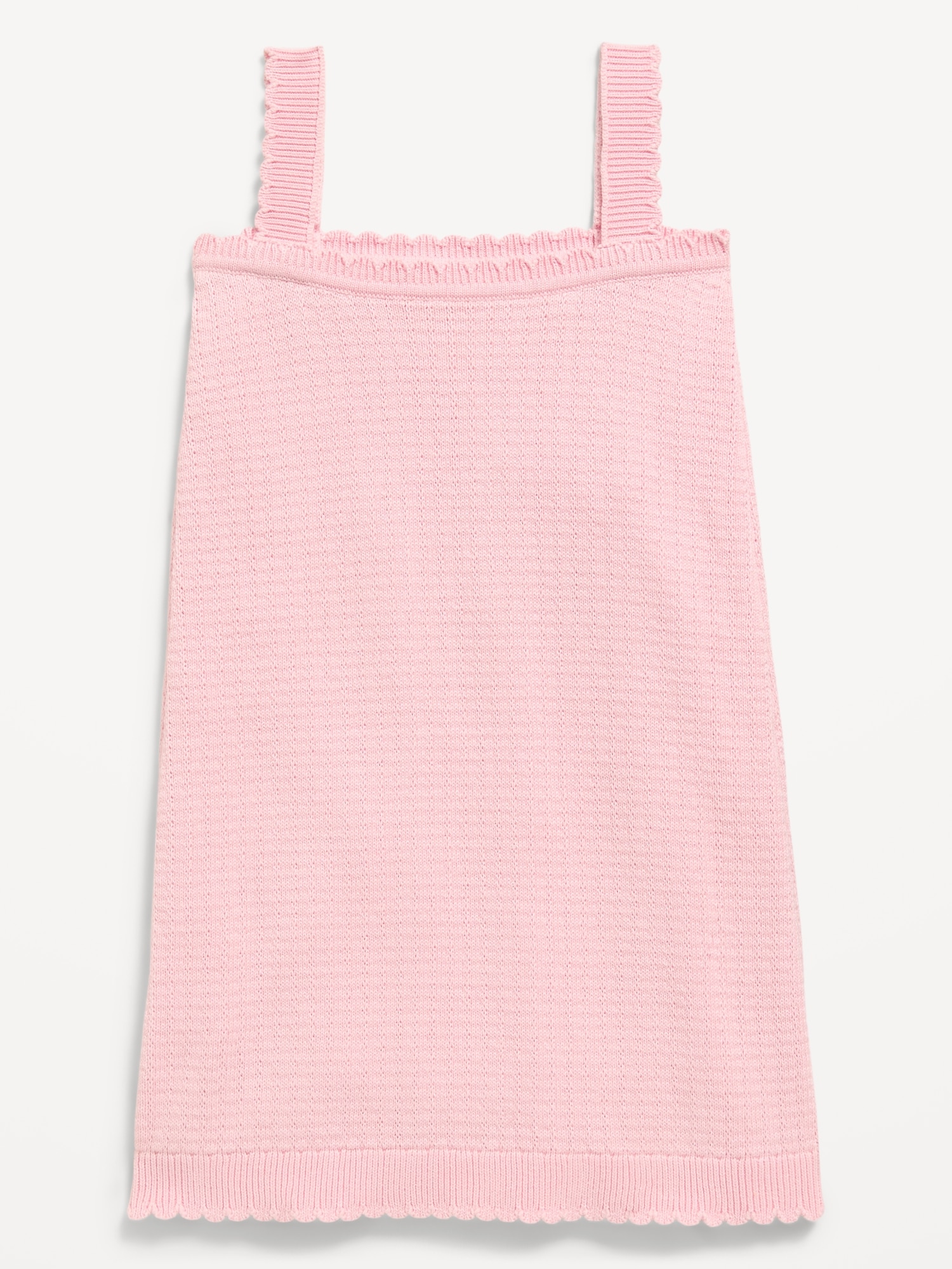 Sleeveless Sweater-Knit Dress for Toddler Girls