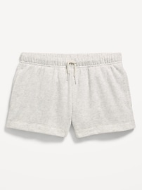 Image number 4 showing, High-Waisted Favorite Fleece Shorts for Girls
