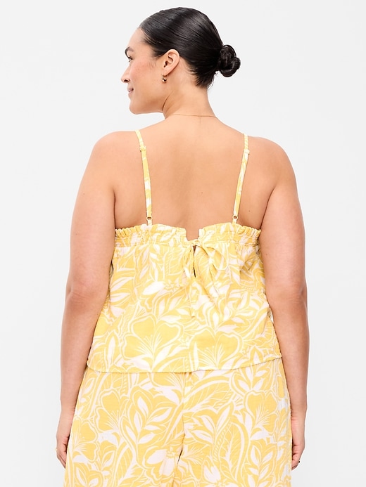 Image number 4 showing, Open-Back Smocked Tank Top