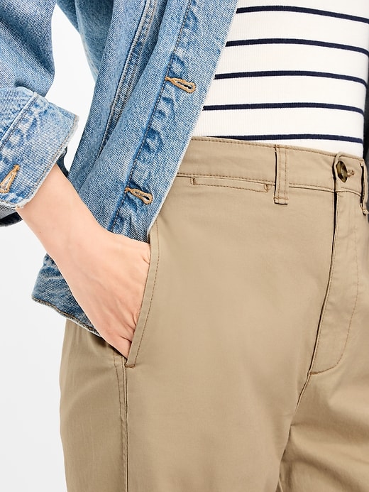 Image number 4 showing, High-Waisted OGC Chino Full Length Straight Pants