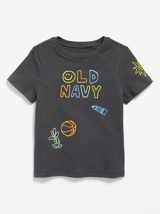 Image number 1 showing, Short-Sleeve Logo-Graphic T-Shirt for Toddler Boys