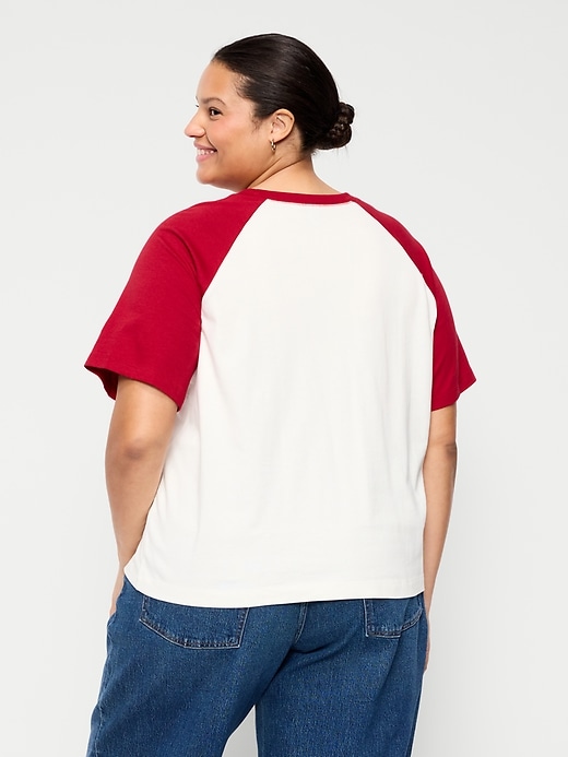 Image number 8 showing, Vintage Crew-Neck Raglan T-Shirt