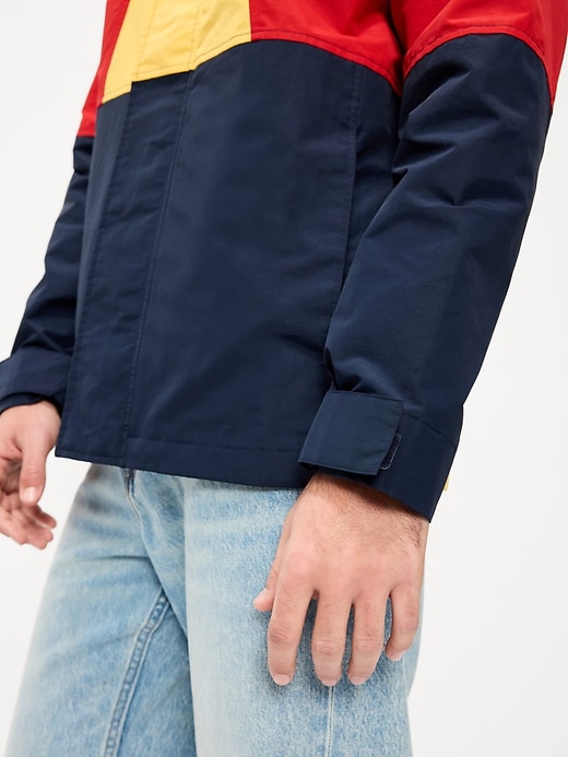 Image number 6 showing, Water-Resistant Relaxed Color-Block Jacket