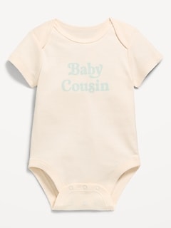 Short-Sleeve Graphic Bodysuit for Baby