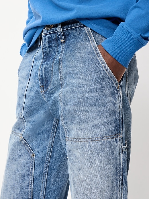 Image number 5 showing, 90's Baggy Carpenter Jeans
