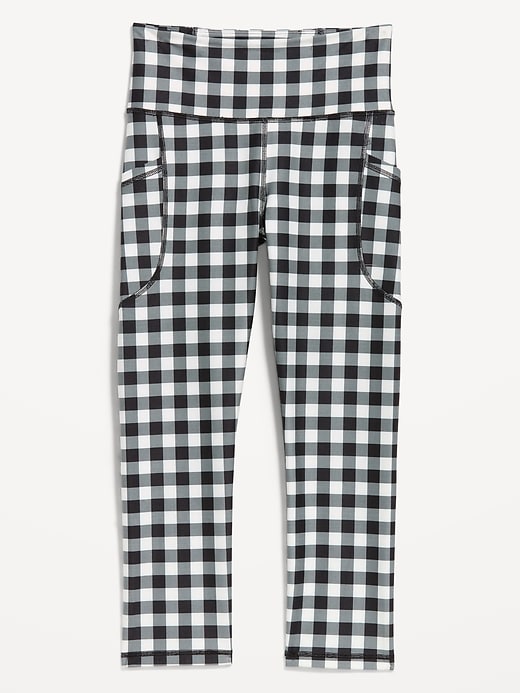 Image number 6 showing, High-Waisted PowerSoft Crop Pocket Leggings