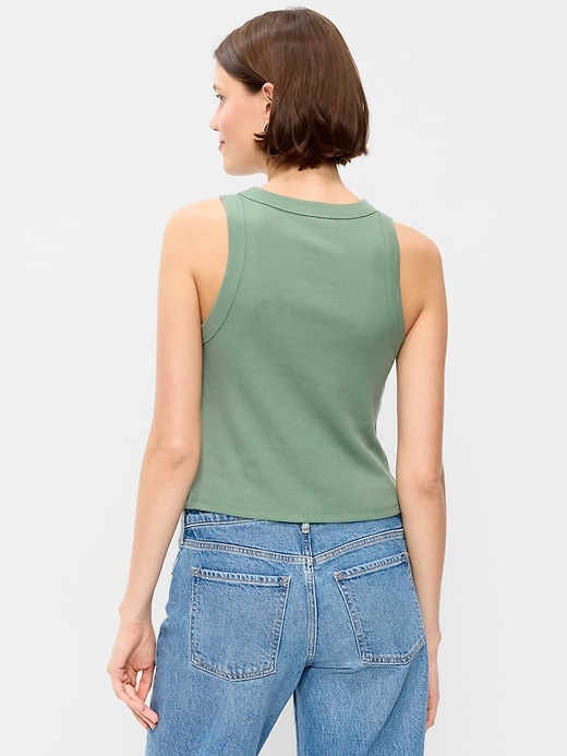 Image number 2 showing, Snug Crop Tank Top