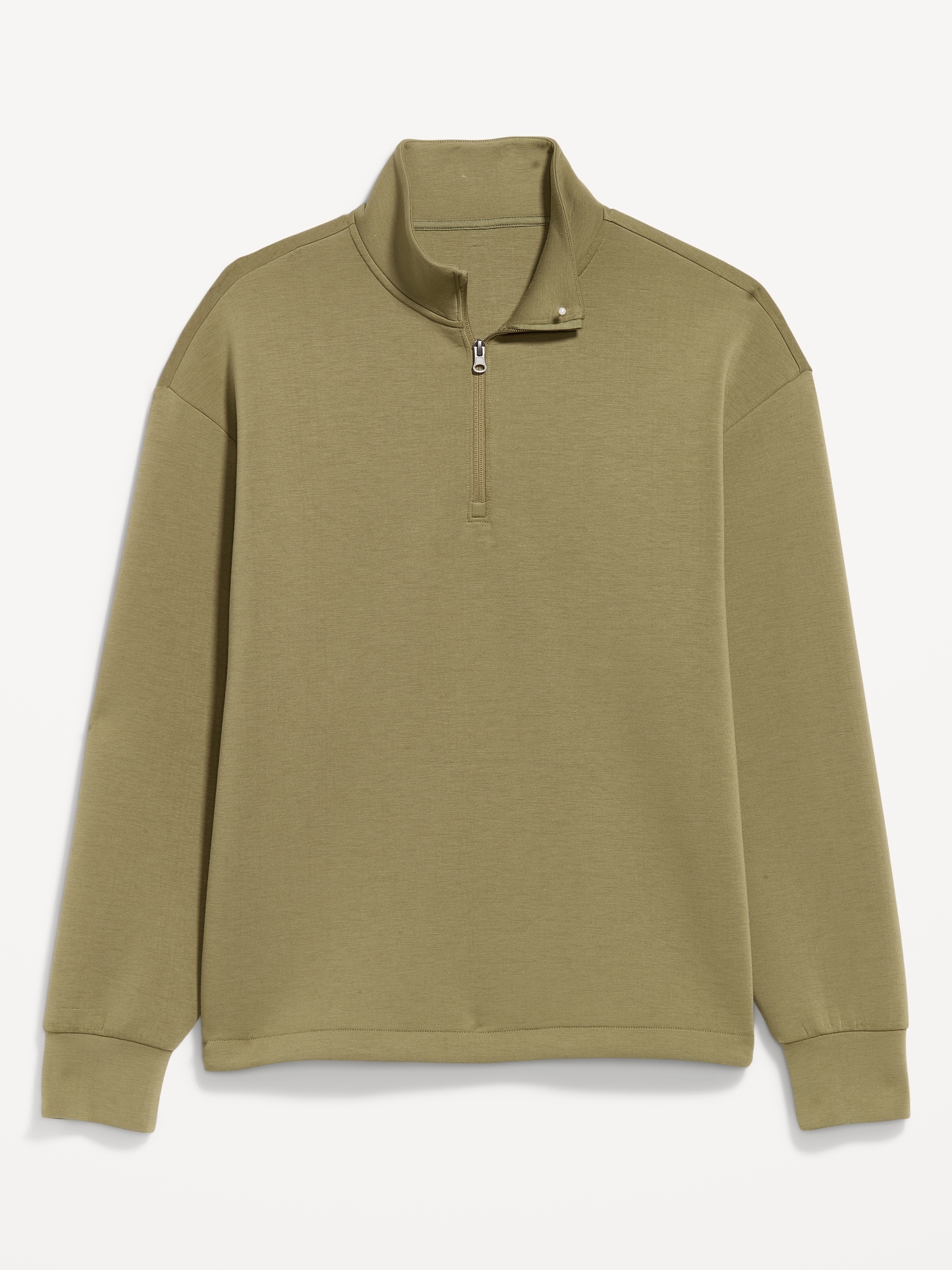 Bounce Fleece Oversized Quarter-Zip Pullover