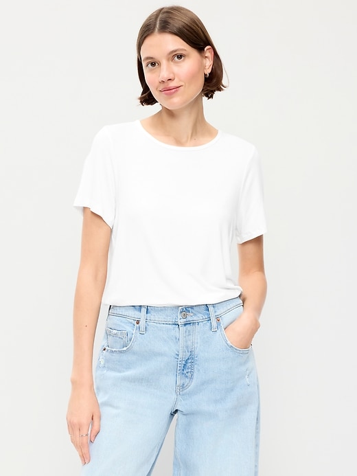 Luxe Crew-Neck T-Shirt