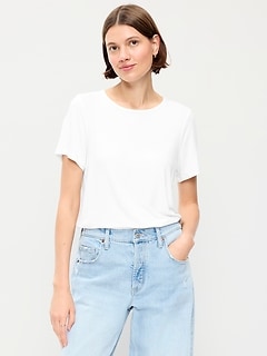 Luxe Crew-Neck T-Shirt