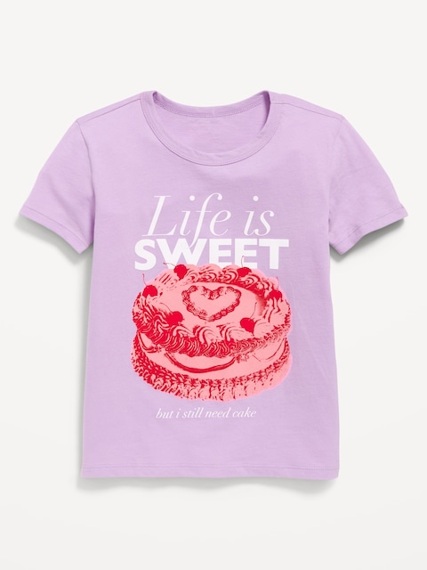 Short-Sleeve Graphic T-Shirt for Girls