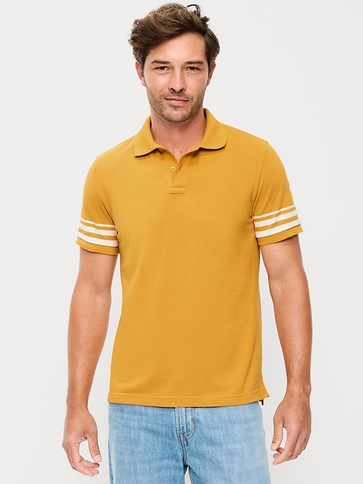 Image number 1 showing, Classic Fit Pique Polo