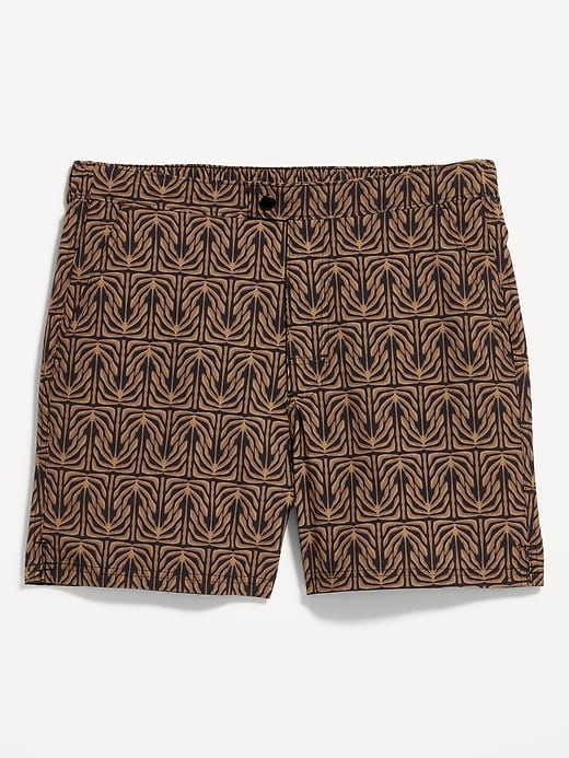 Image number 4 showing, Tailored Swim Trunks -- 5-inch inseam