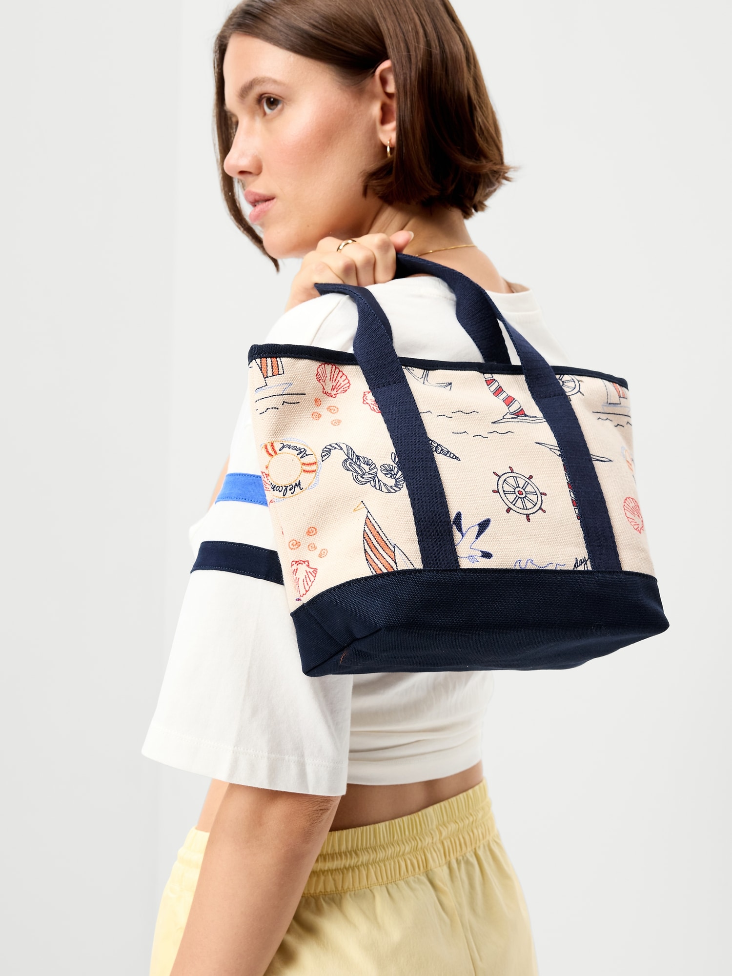 Small Graphic Tote Bag