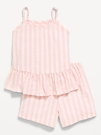 Image number 2 showing, Printed Sleeveless Top and Shorts Set for Toddler Girls