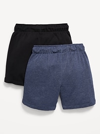 Image number 2 showing, Below Knee Fleece Jogger Shorts 2-Pack for Boys