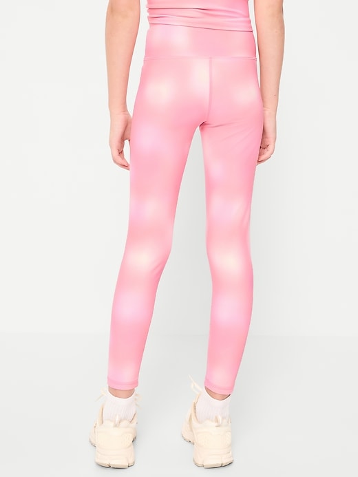Image number 2 showing, High-Waisted PowerSoft 7/8-Length Leggings for Girls
