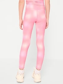 Image number 2 showing, High-Waisted PowerSoft 7/8-Length Leggings for Girls