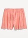 High-Waisted Beach Linen Pull-On Shorts - image 5