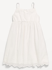 Image number 1 showing, Sleeveless Fit and Flare Dress for Girls