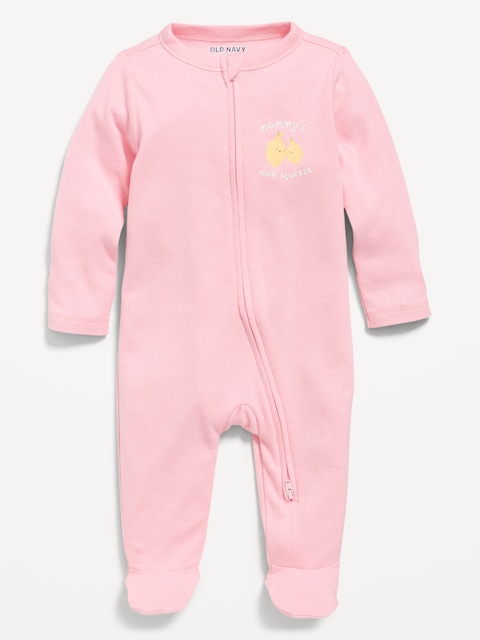 2-Way-Zip Sleep & Play Footed One-Piece for Baby
