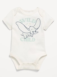 Image number 1 showing, Disney© Dumbo Short-Sleeve Graphic Bodysuit for Baby