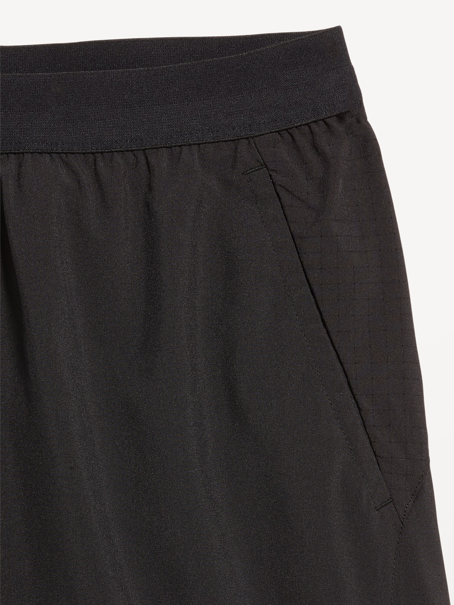 Мужские шорты Old Navy Performance Vent Run Shorts -- 7-inch inseam, цвет: Чёрный — фото 3