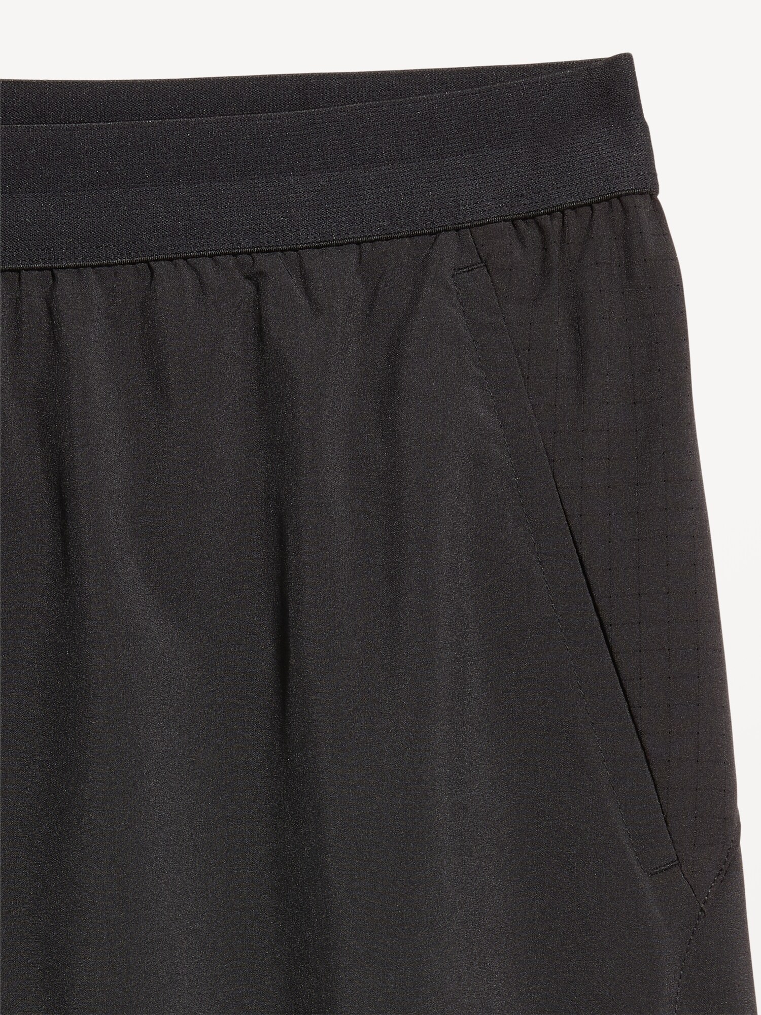 Мужские шорты Old Navy Performance Vent Run Shorts -- 5-inch inseam, цвет: Чёрный — фото 3