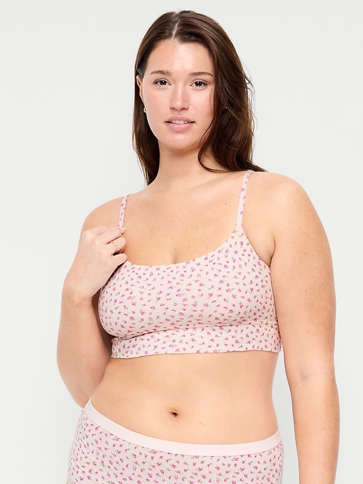 Image number 4 showing, Cotton Cami Bralette