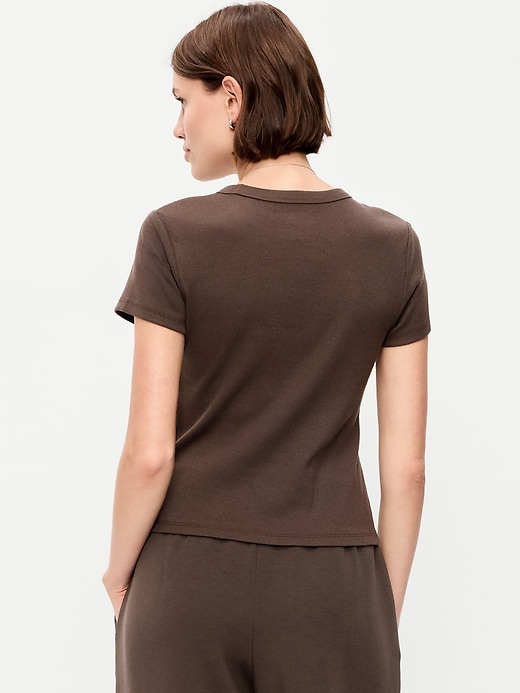 Image number 2 showing, Snug Crop T-Shirt