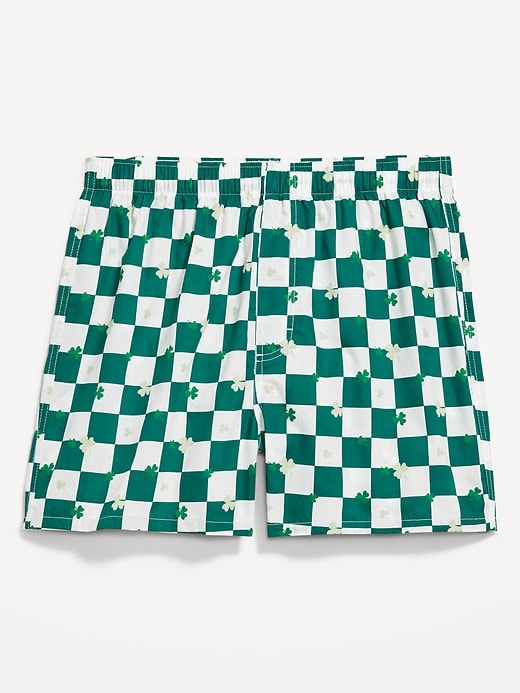 Image number 1 showing, Printed Boxer Shorts -- 3.75-inch inseam