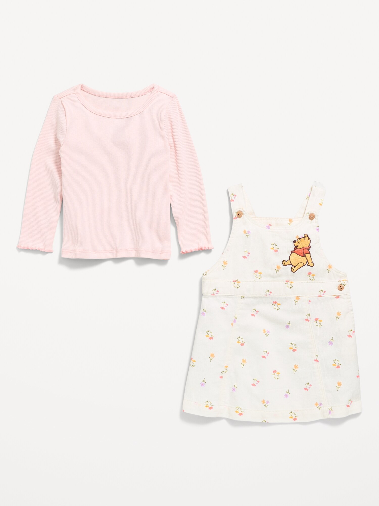 Disney© Long-Sleeve T-Shirt and Dress Set for Baby