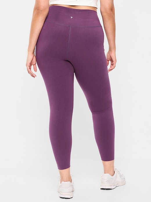 Image number 8 showing, High-Waisted PowerChill 7/8 Cotton Leggings