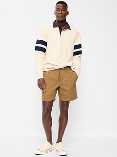 Twill Jogger Shorts -- 7-inch inseam
