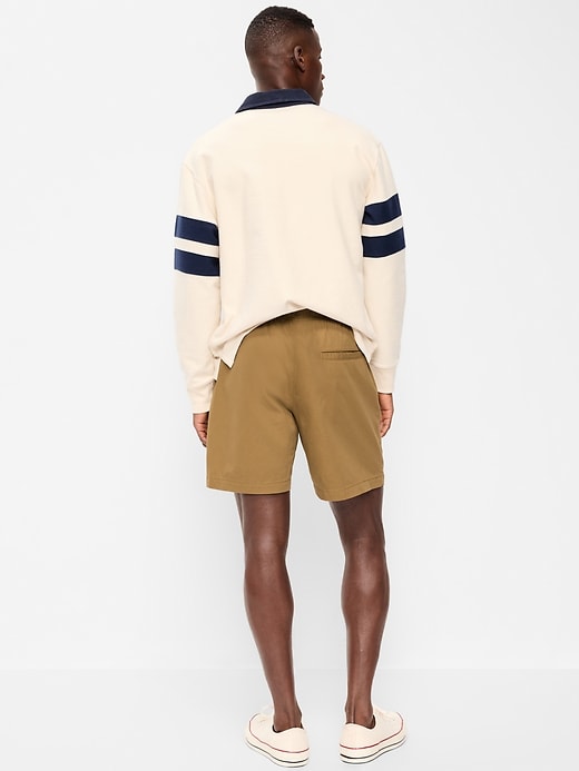 Image number 3 showing, Twill Jogger Shorts -- 7-inch inseam