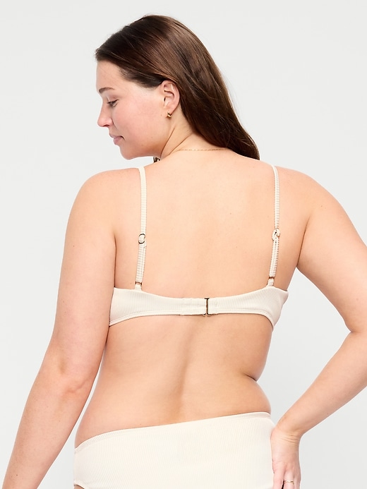 Image number 6 showing, Ribbed Bra Bikini Swim Top