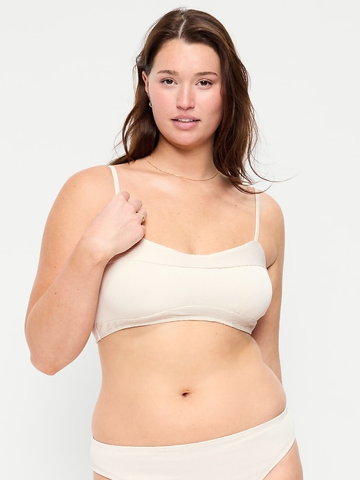 Image number 5 showing, Ribbed Bra Bikini Swim Top