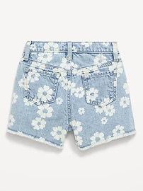 Image number 2 showing, Ripped Frayed-Hem Jean Shorts for Toddler Girls