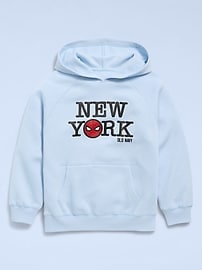 Image number 2 showing, Old Navy x Marvel Spider-Man Oversized Pullover Hoodie for Boys