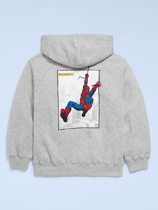 Image number 3 showing, Old Navy x Marvel Spider-Man Oversized Pullover Hoodie for Boys