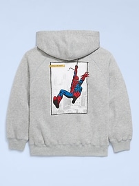 Image number 3 showing, Old Navy x Marvel Spider-Man Oversized Pullover Hoodie for Boys