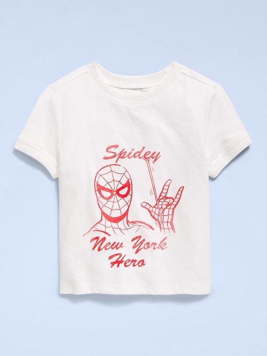 Image number 2 showing, Old Navy x Marvel Spider-Man Graphic Ringer T-Shirt for Toddler Boys