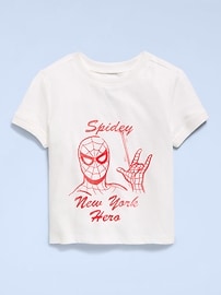 Image number 2 showing, Old Navy x Marvel Spider-Man Graphic Ringer T-Shirt for Toddler Boys