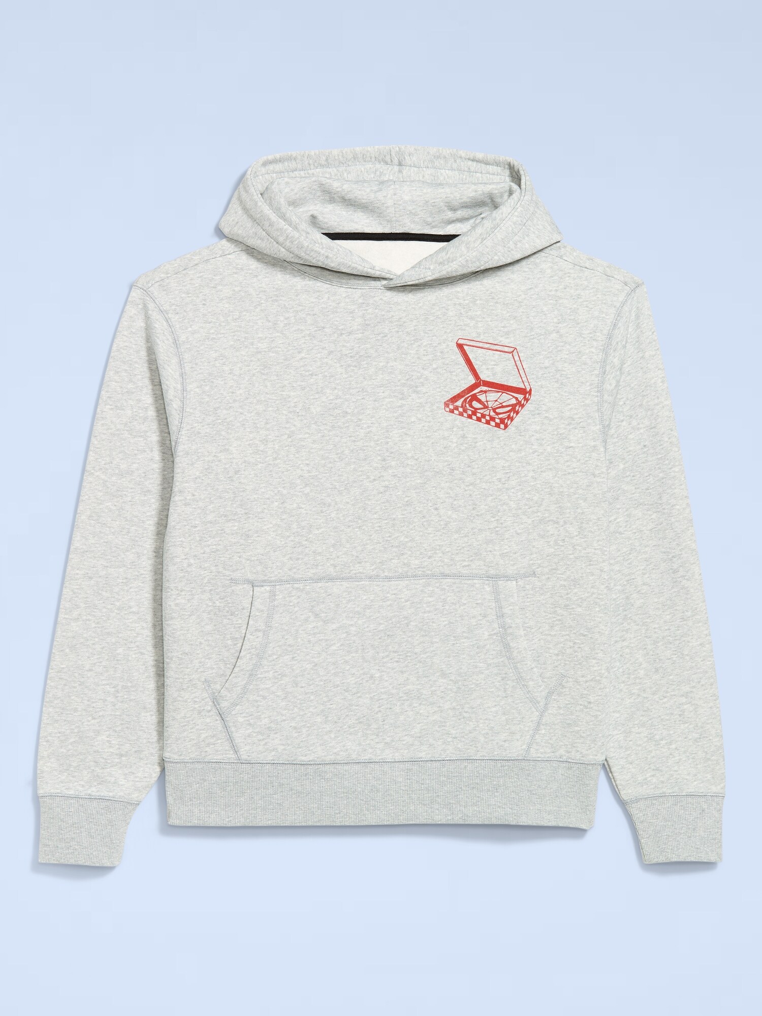Мужское худи Old Navy x Marvel Spider-Man Popover for Men, цвет: Меланжевый серый — фото 3