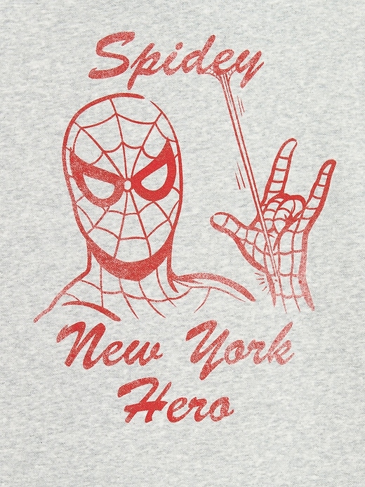 Image number 4 showing, Old Navy x Marvel Spider-Man Graphic Popover Hoodie for Adults